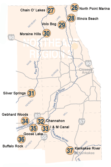 Hiking Locations Region 2