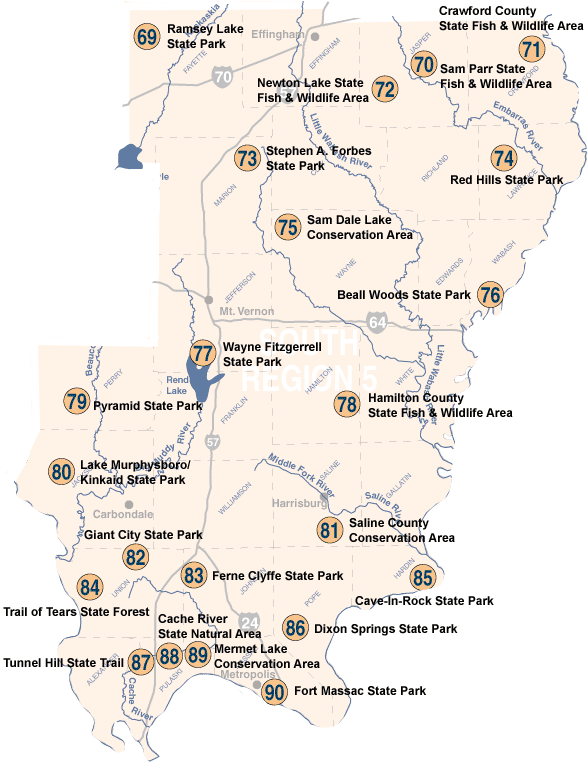 hiking opportunities region 5